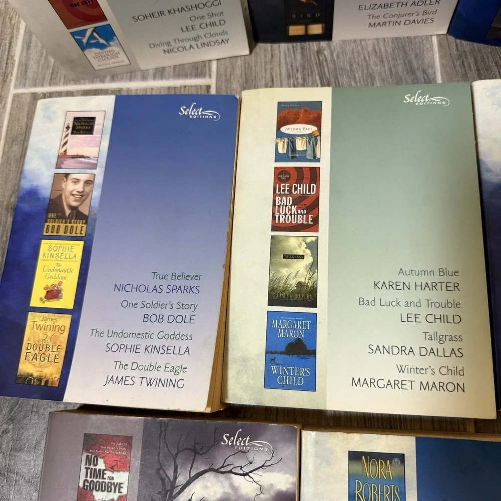 Readers Digest Select Edition‎ Book Lot (8) 2006-08, 2010, 2012